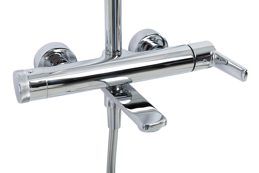 Душевая стойка CEZARES LUX-CVD-01 со смесителем и поворотным изливом