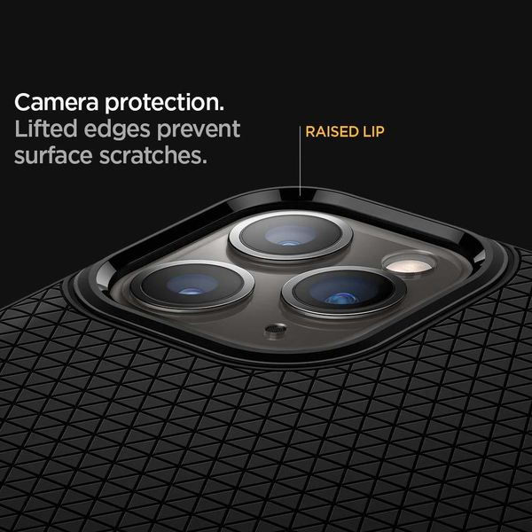 Чехол Spigen Liquid Air (ACS01617) для iPhone 11 Pro Max (Matte Black)