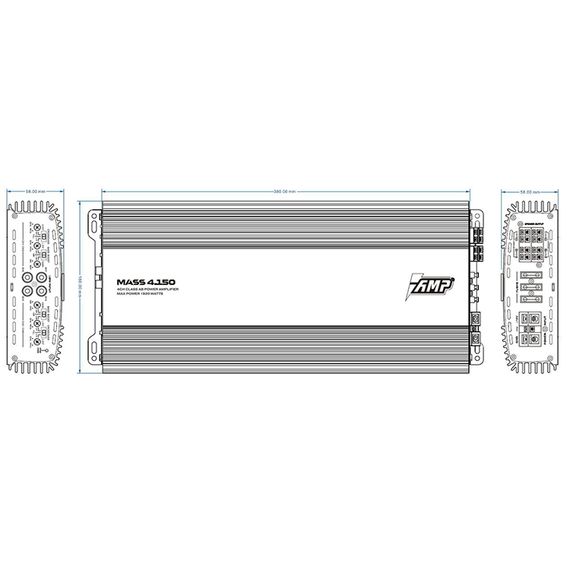 Усилитель AMP MASS 4.150
