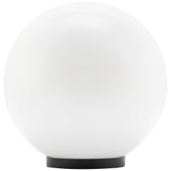 Садово-парковый светильник ЭРА НТУ 01-100-301 шар опаловый на опору / кронштейн IP44 Е27 max100Вт d300mm