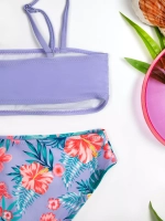 раздельный купальник 3 в 1 топ кроп парео и плавки