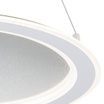 Подвесной светодиодный светильник 40Вт, 3192лм, 4500K, Ra>80, металл/акрил, белый
