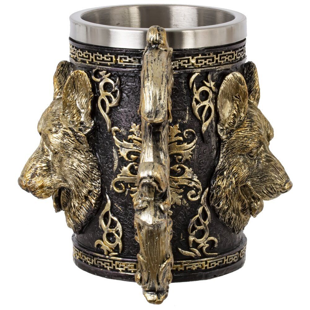 GAEM Кружка "Волк", 600 мл, L19 W14 H13,5 см