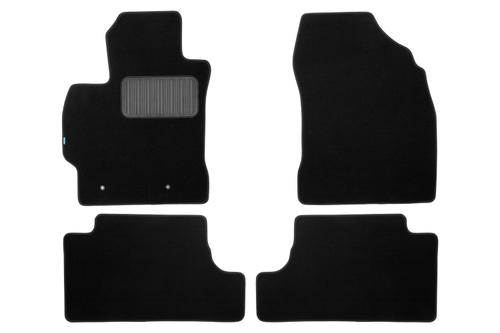 Коврики в салон для TOYOTA Corolla, 2006-2012, 2010-2013, седан, 4 шт. (текстиль) арт.KLEVER03485122110KH