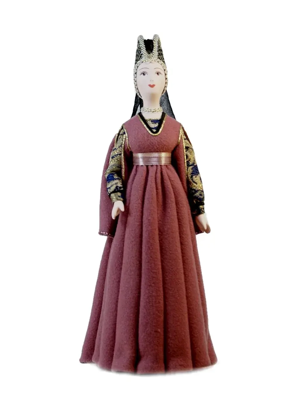 Кукла коллекционная в праздничном костюме Флоренция