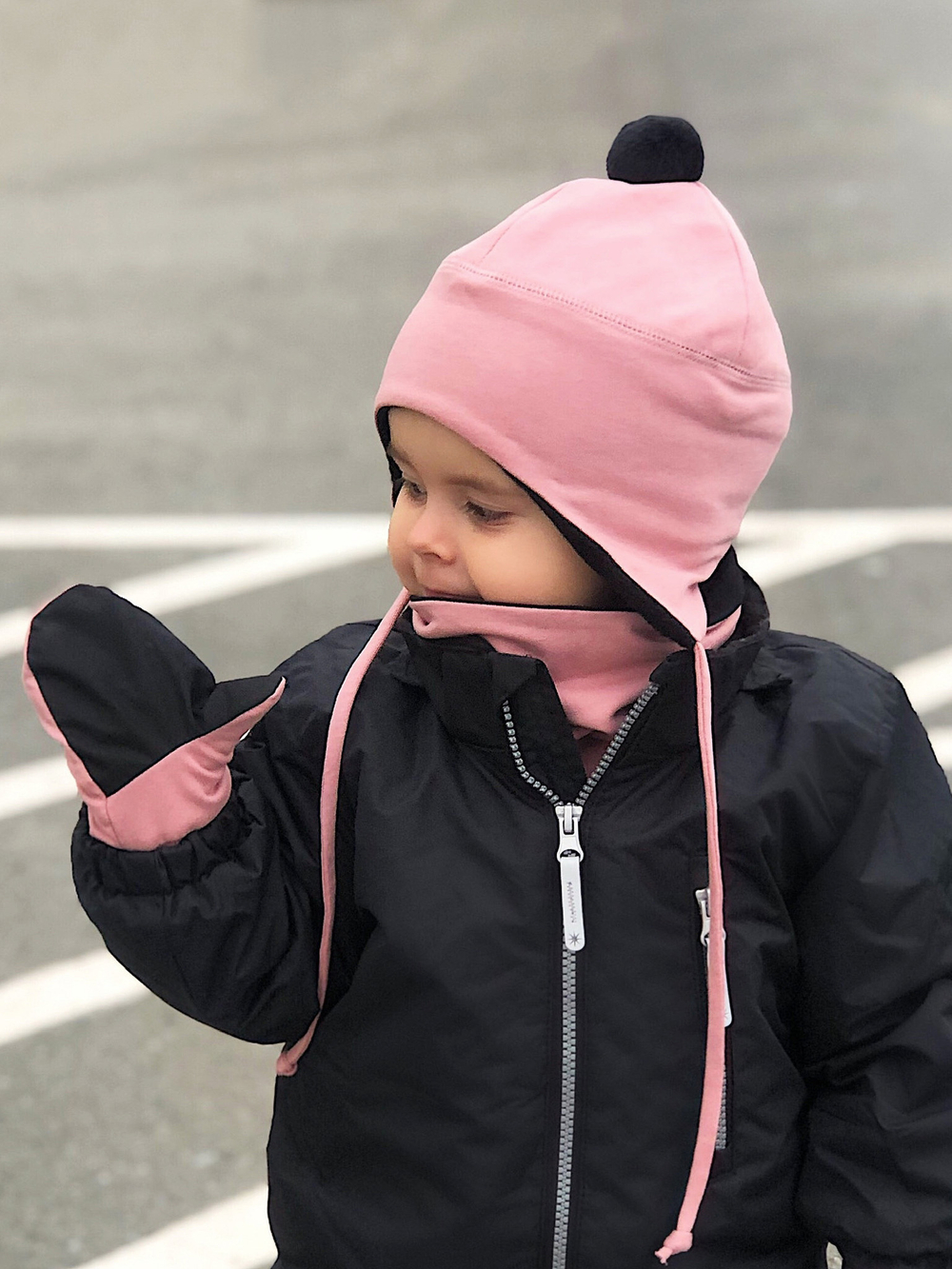 Мультисезонная шапка с узелками (зелёный киви)