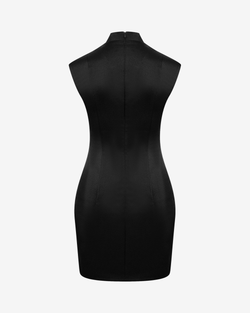 Платье-ципао из сатина