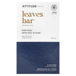 ATTITUDE, Leaves Bar ™, мыло для тела, шалфей и розмарин, 113 г (4 унции)