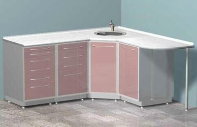 Угловой комплект мебели (мебельный набор) DIADENT-7