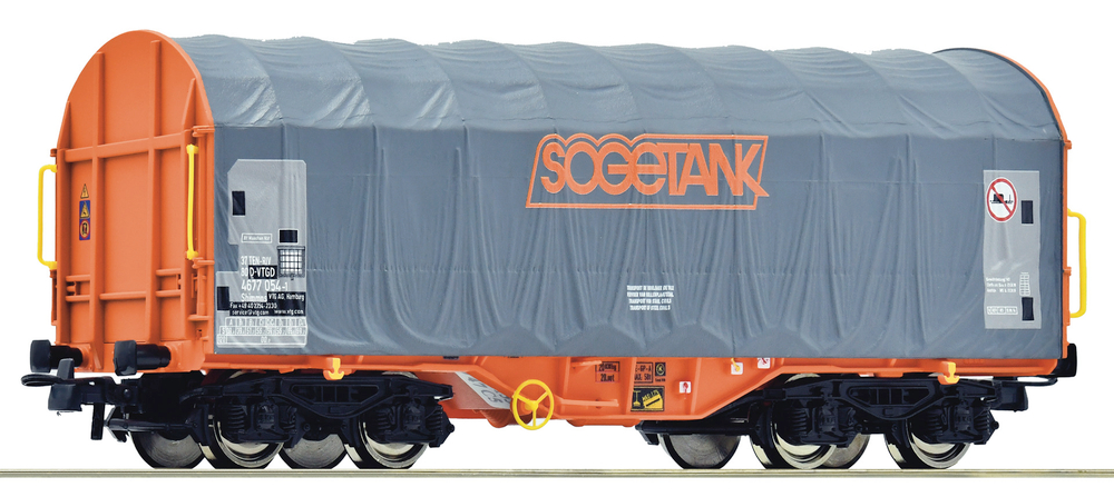 Вагон крытый тентом, Sogetank , VI эпоха