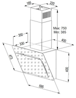 Вытяжка KORTING KHC 67590 GN фото 3