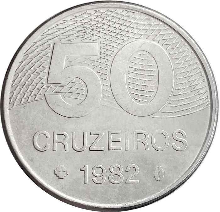 50 крузейро 1982 Бразилия