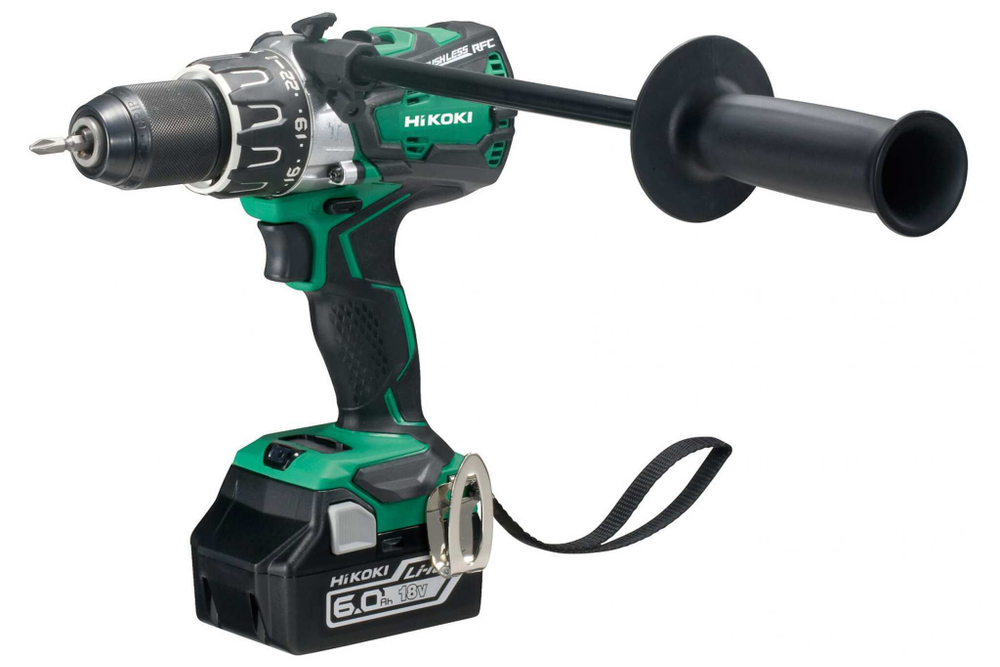 Аккумуляторная ударная дрель-шуруповерт HIKOKI DV18DBL2RJZ Li-Ion 5 А·ч 18 В x2 кейс