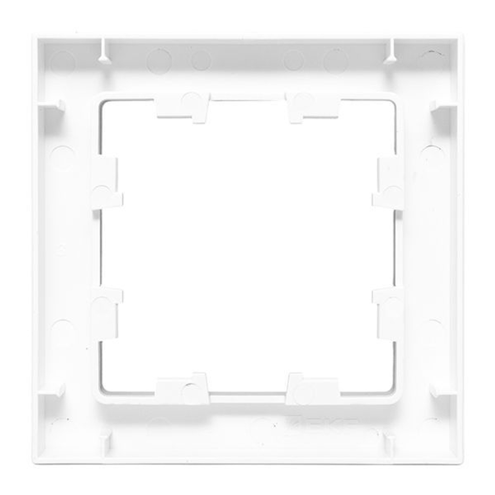 Рамка 1-м Эпика пластик бел. EKF UP1-FPW-01