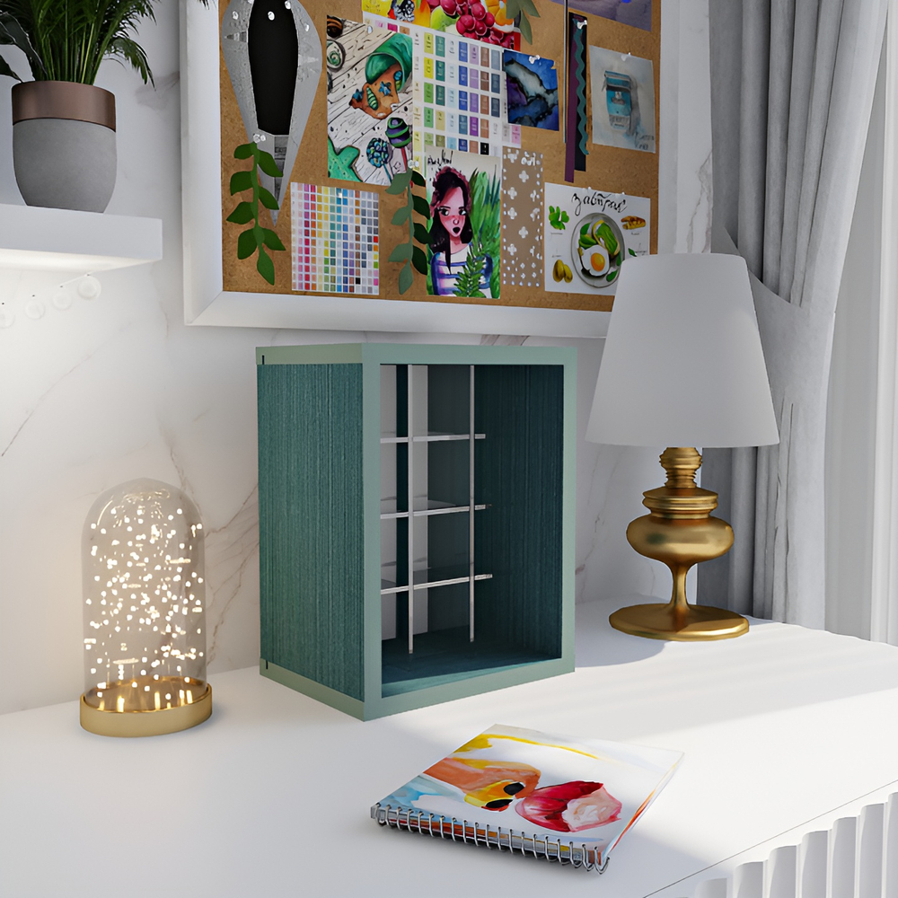 D-Box Органайзер для маркеров 3х4, Увадрев U9710 Рейн Изумруд + Муссон