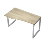 Стол криволинейный на металлокаркасе и О-бразном профиле МК60Х30 АВАНС (AVANCE)