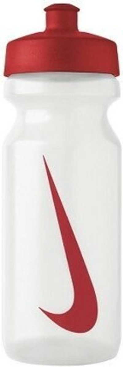 Бутылка Nike Big Mouth Water Bottle 2.0 0,65L - clear/sport red/sport red