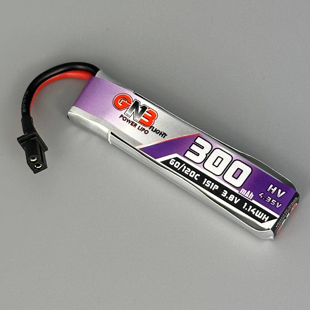 Аккумулятор GNB 300mah 1S 60C HV (A30)