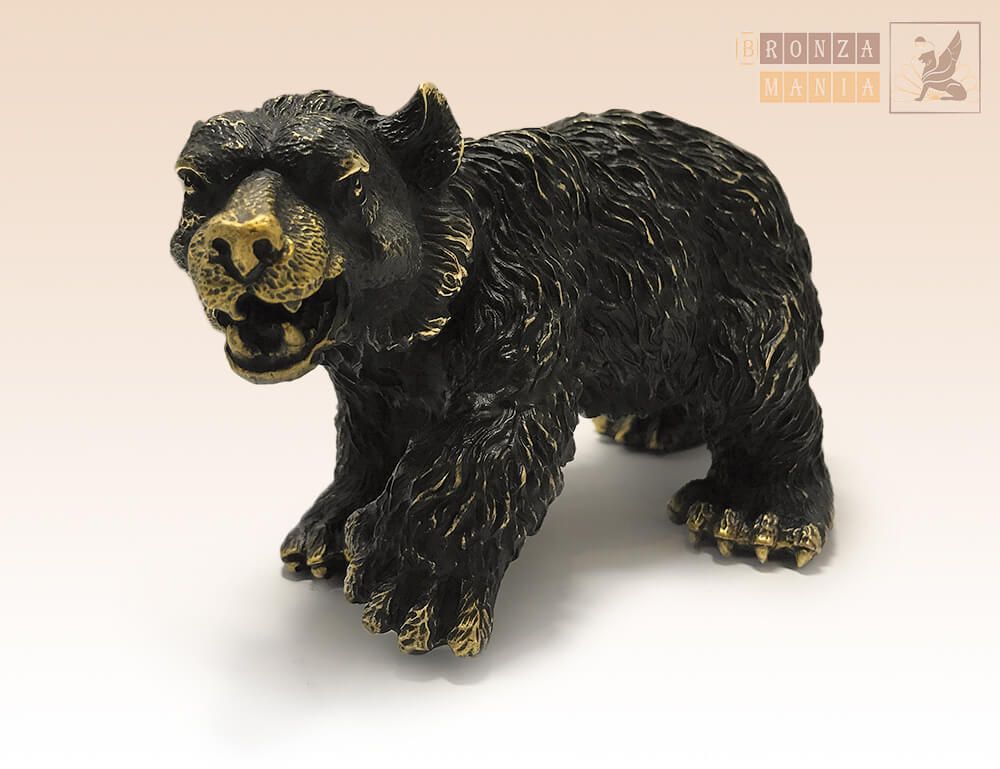 статуэтка Медведь бурый малый