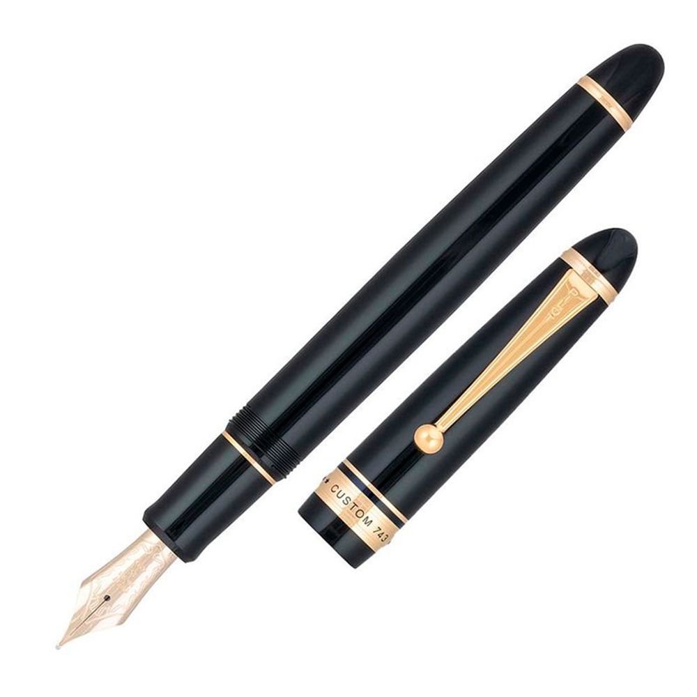 Перьевая ручка Pilot Custom 743 (FKK-3000R-B-M) 2