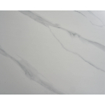 Стол керамический LA ALTA DENVER WHITE MARBLE MATT 120, каркас черный