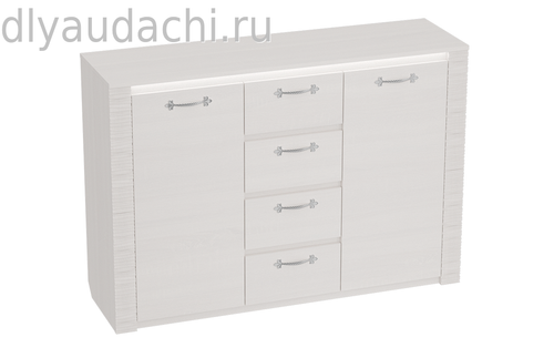 Комод "Элана" 1395 бодега белая