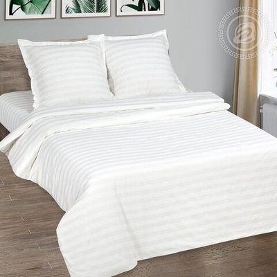 Постельное белье из поплина 2,0 спальное Отель 904/1 АРТПОСТЕЛЬ