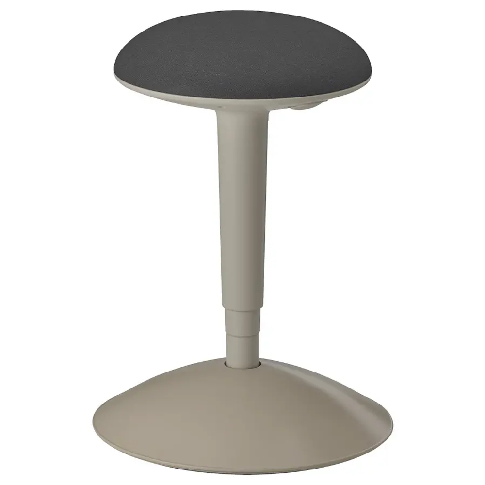 Высокий табурет - IKEA NILSERIK/ НИЛЬСЭРИК ИКЕА, 51 см, темно-серый