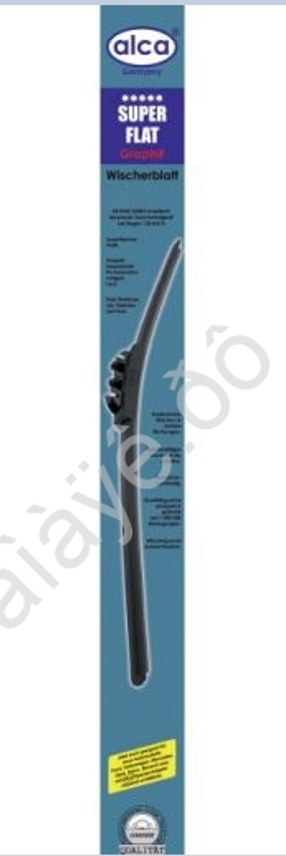 Щетка дворника бескаркасная 400мм  АЛКА SUPER FLAT а0046