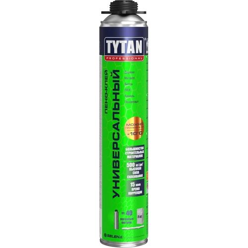 Клей-пена универсальный GUN Tytan Professional всесезонный 750 мл