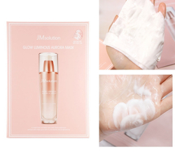 JMsolution Glow Luminous Aurora Mask целлюлозная маска с жемчужной пудрой