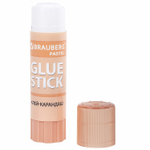 Клей-карандаш в пастельном корпусе BRAUBERG PASTEL 15 г PVP-основа ассорти (20 штук в упаковке)