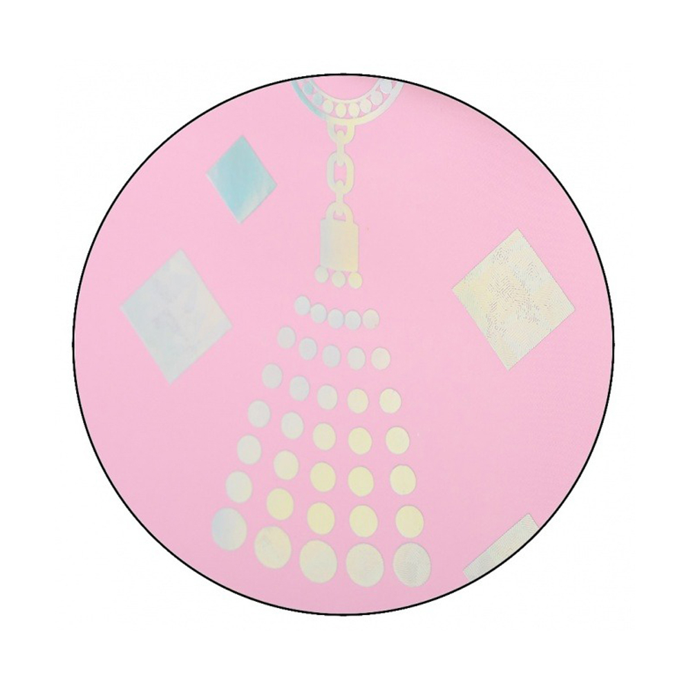 Подарочный пакет Basir, серия "Ромбики", голографическое тиснение, 26*32*10 см, ассорти