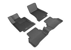 Коврики салона Sotra 3D Lux для Mercedes-Benz C-class W205 2014- черные. Артикул ST 74-00589