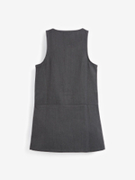 Сарафан школьный на молнии для девочки Next 311-160, Серый
