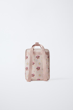 ZARA РЮКЗАК С ПРИНТОМ «МИННИ МАУС» © DISNEY, РОЗОВЫЙ