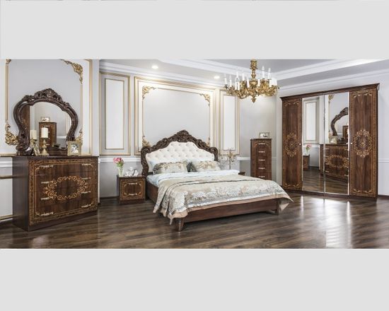 Спальня модульная ПАТРИСИЯ караваджо глянец