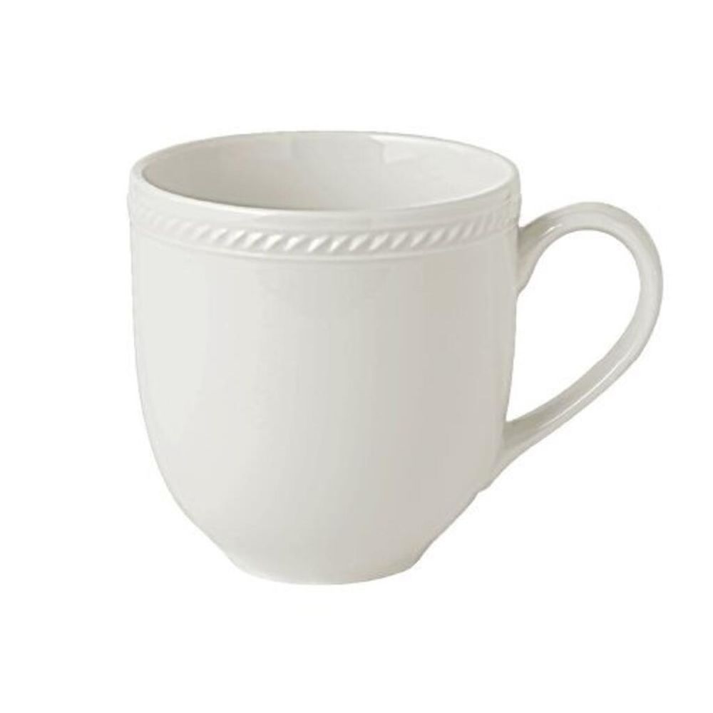 Кружка 330 мл белая d 8,5 см h9 см   Noble [6]