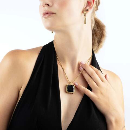 Колье Coeur de Lion Black-Gold 1200/10-1316