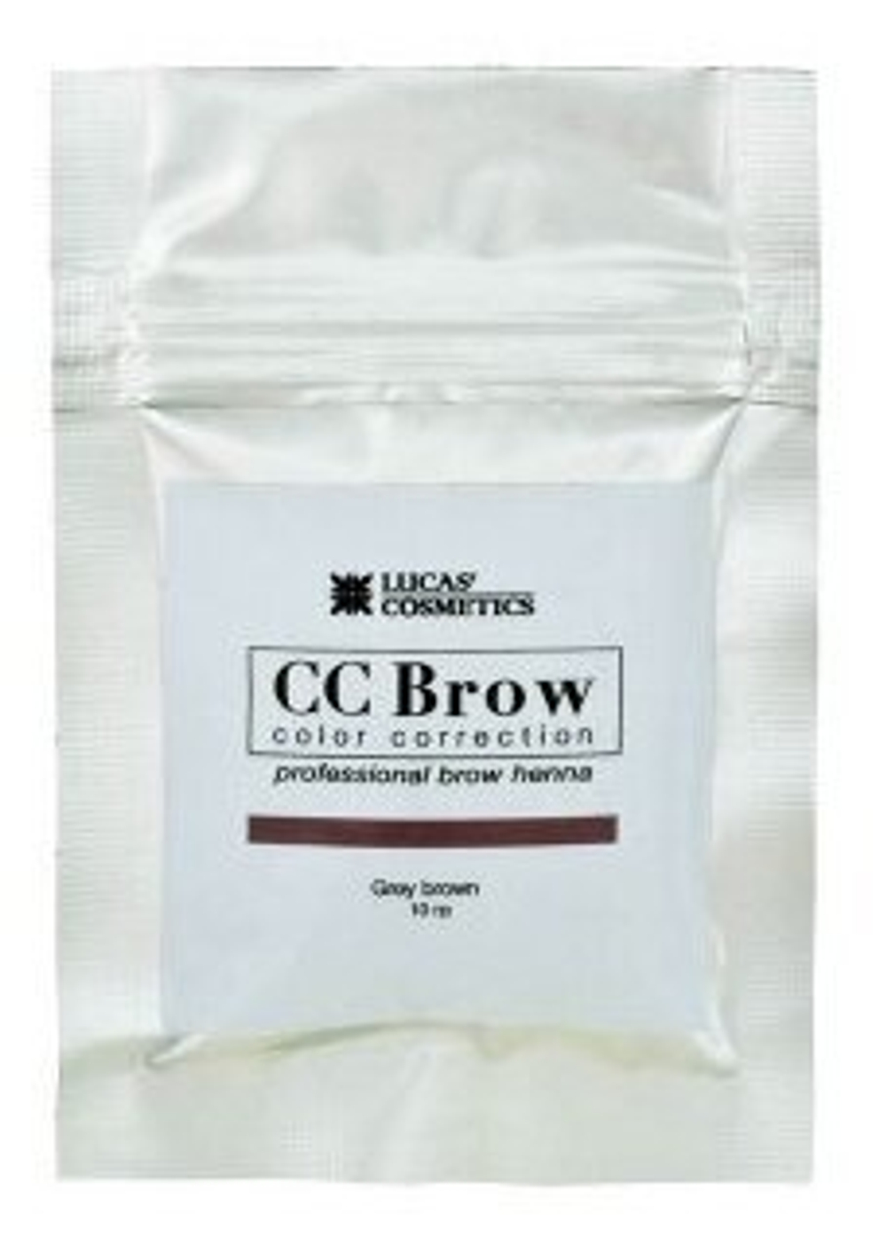 Хна для бровей (grey brown) в саше (серо-коричневый), 10 гр