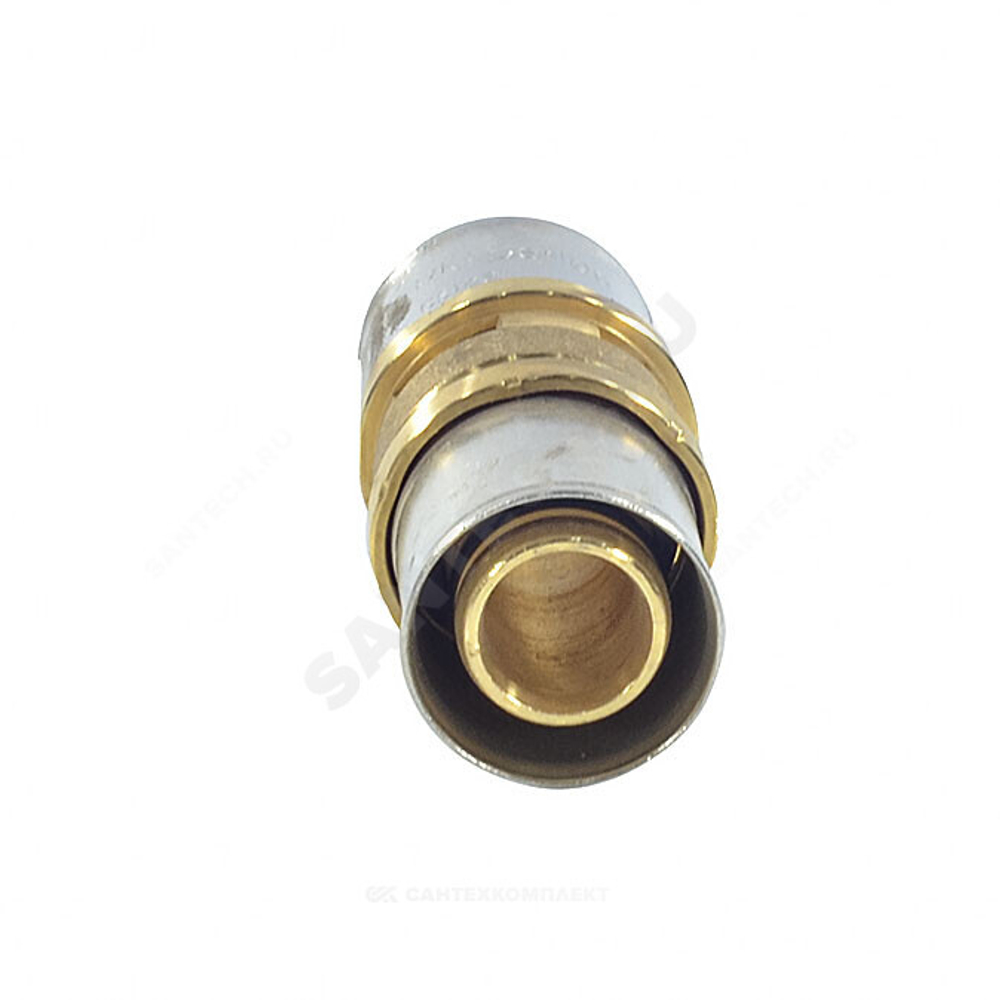 Муфта для МП/PE-X труб латунь пресс Дн 26 RM102 Giacomini RM102Y009