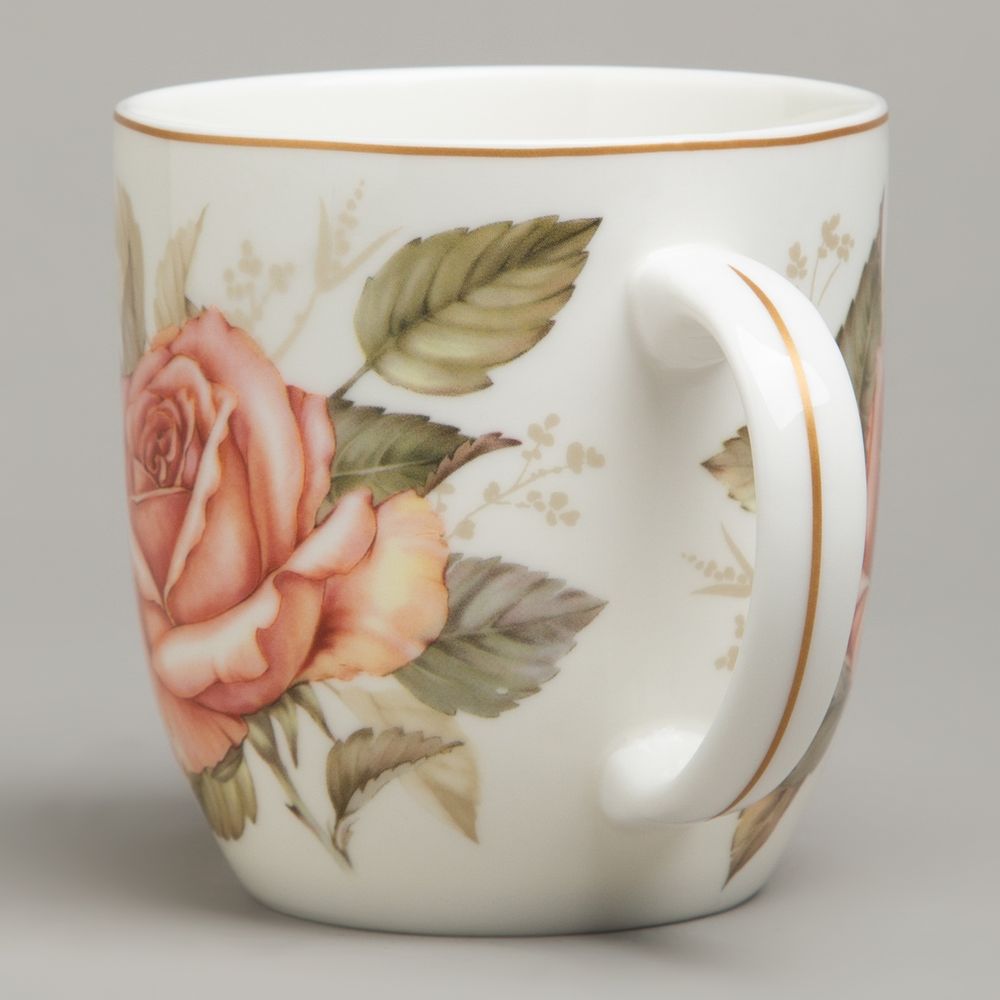 КРУЖКА LEFARD "КОРЕЙСКАЯ РОЗА" 370 МЛ (КОР=24ШТ.)