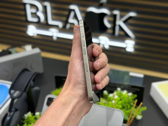Б/У Телефон Apple iPhone 15 Pro 256GB Natural Titanium 88% (FP9VQND4F)