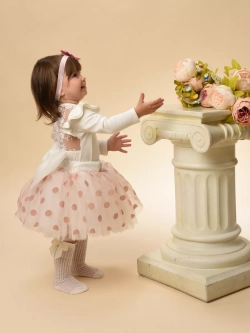 Юбка-пачка в горох