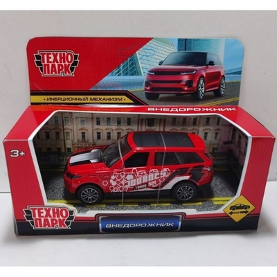 Модель ин. мет. "Внедорожник" 11см. 2108C130-R (Технопарк)