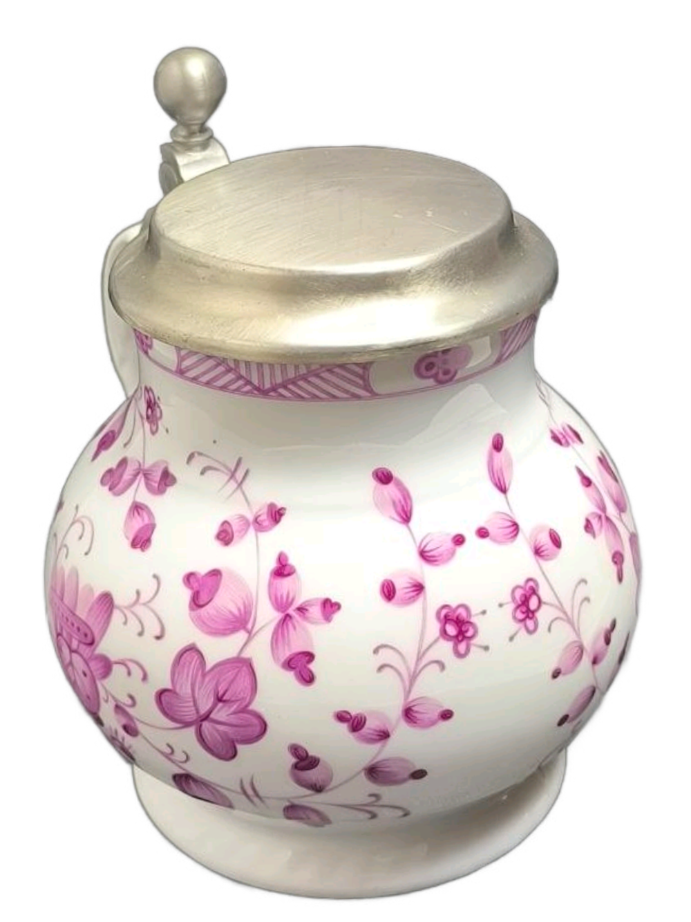 Кружка пивная (фарфор с оловянной крышкой) Royal Tettau