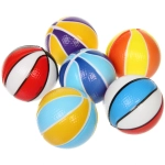 Мяч 6,3 см «Баскетбол» (антистресс) попрыгун, микс СТИКЕР НА ШОУ-БОКС