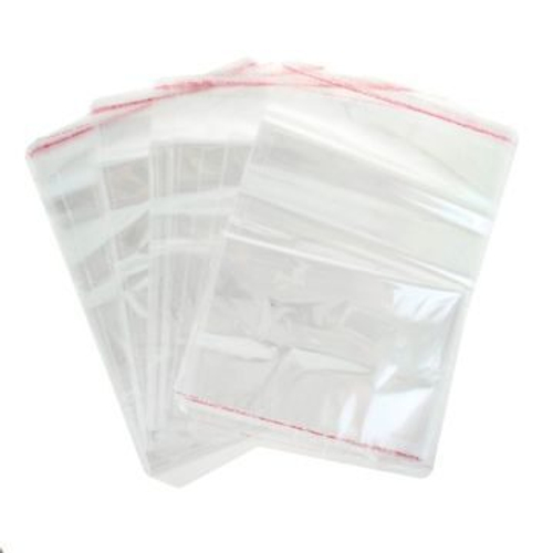 Пакетик для упаковки пряничков со скотчем 20х20см