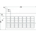 0803692 - BMKL 27X27 SR - Этикетки в листах DIN-A4