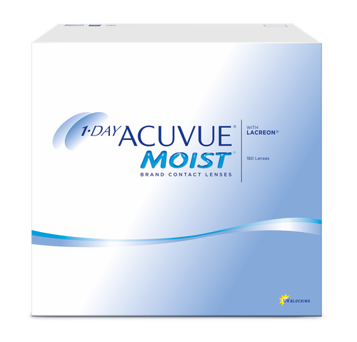 1-DAY ACUVUE MOIST with LACREON (180 линз)